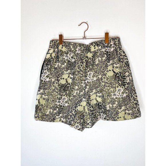 Free People Shine Like a Shorty Jacquard Shorts in Gold Combo Size Small - Picture 5 of 5